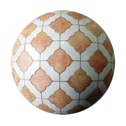 Terrazo and White Tiles