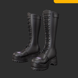 Stylized female boot