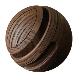 Stylized Vertical Wood