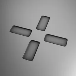Scifi Decal 036 X Cross Inset