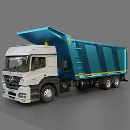 Mercedes-Benz Axor Tipper Truck 2016