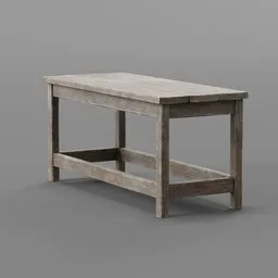 Wooden table