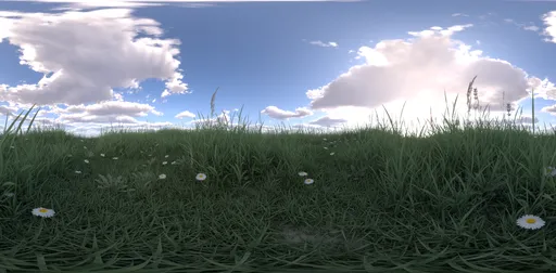 Morning sunshine grass