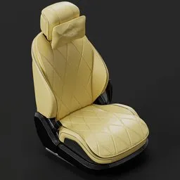 Automotive Seat – Realistic PBR