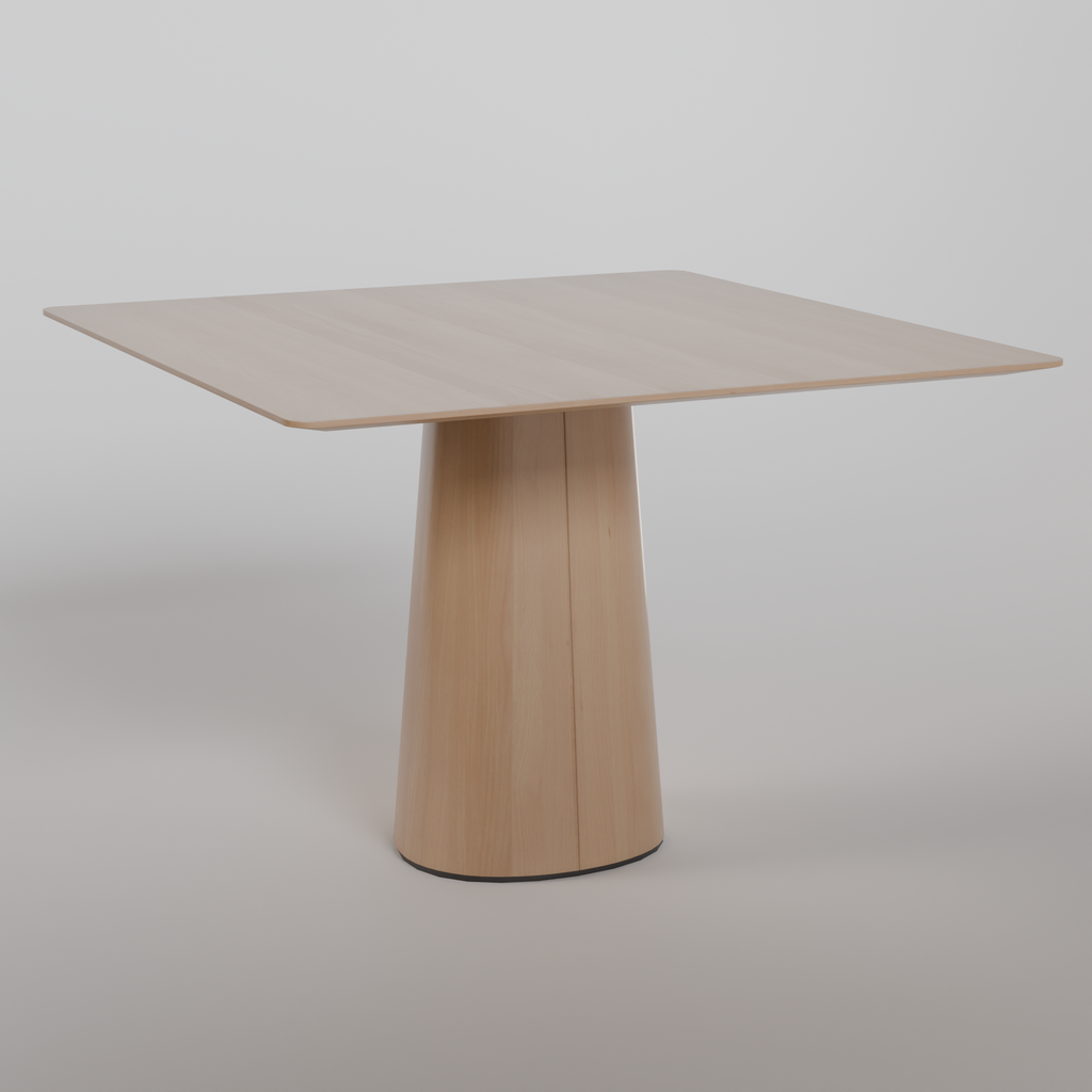 P.O.V. Table 461 B0 - natural varnish | Tables models | BlenderKit