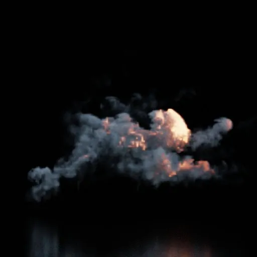 Aerial Explosion Static