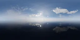 Sunny Cloudy Realistic Sky