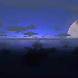 Night sky HDRI