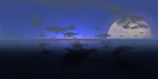Night sky HDRI