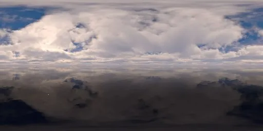 Sea, sun, sky, clouds