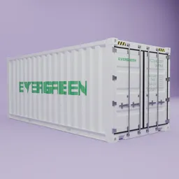 Cargo Container EVERGREEN