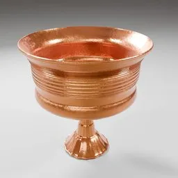 Persian copper dish