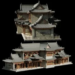 Chinese Old Building 1