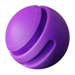 Purple Composite Plastic