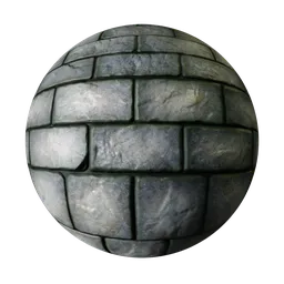 Stone Wall Trim Sheet