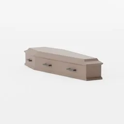 Coffin - LowPoly