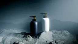 Product visualization. Abstract scene