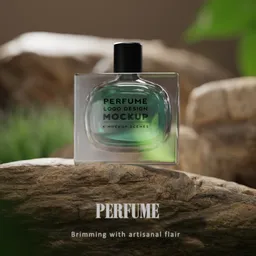 Perfume mockup