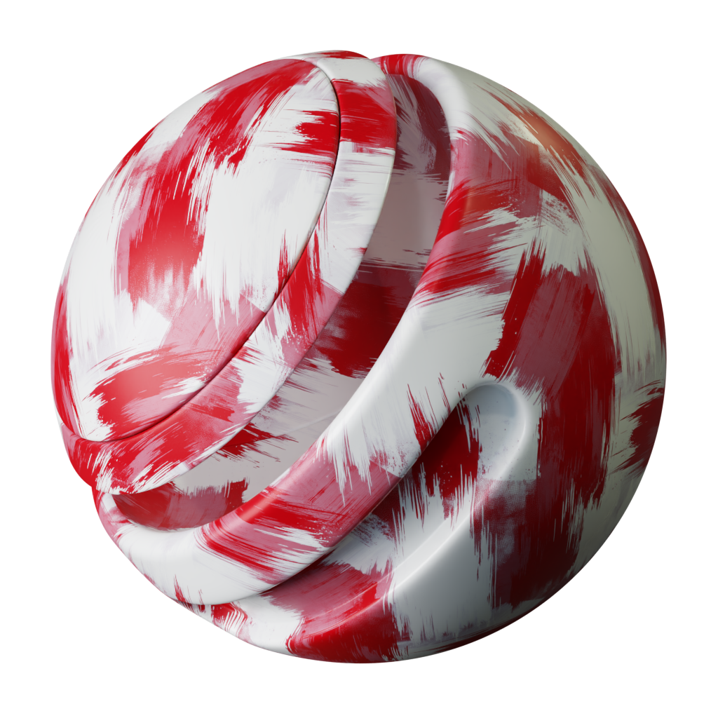 Paint Brushes Strokes FREE 3D fx materials BlenderKit