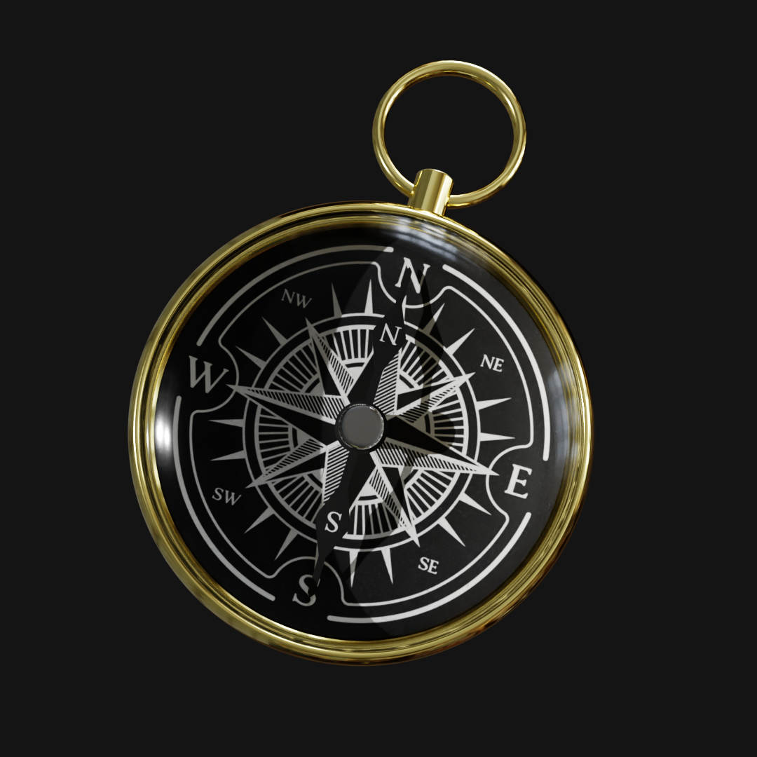 Compass | 3D Miscellaneous models | BlenderKit