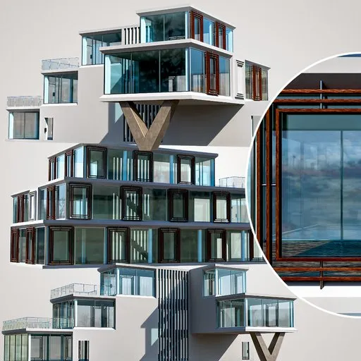 The Stepped Villa