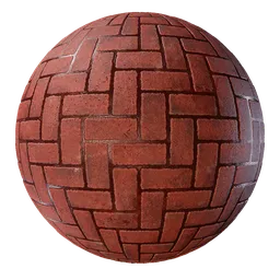 High-resolution Chicago-style brick concrete PBR material for Blender 3D and other apps.