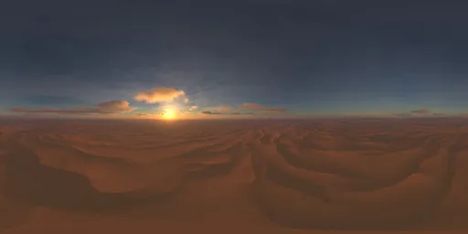 Sand Dunes Desert Sunset