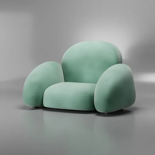 Bubble Mint Lounge Chair