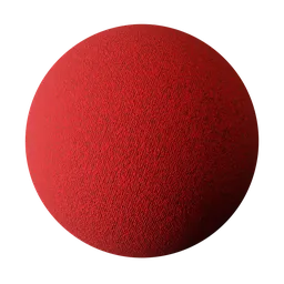 Bouclé upholstery fabric Pure Red