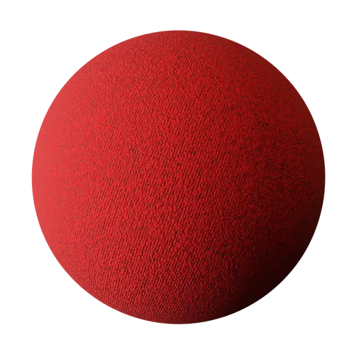 Bouclé upholstery fabric Pure Red