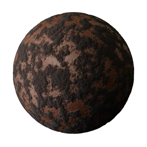 Procedural Mars Rock Sand Material