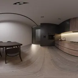 Modern Kitchen and Dining Space