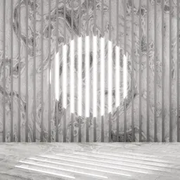 White Empty Product Display