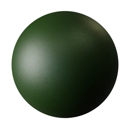 Green leather
