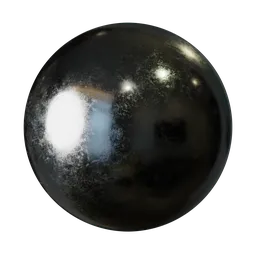 Weathered Painted Metal Surface