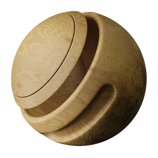 Customizable procedural wood