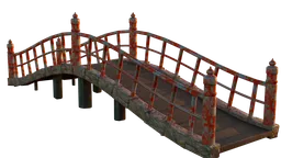 Wooden bridge