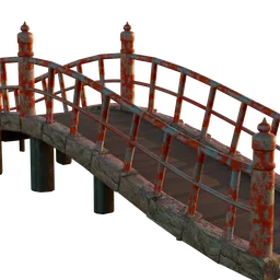 Wooden bridge