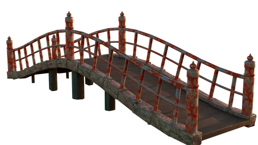 Wooden bridge