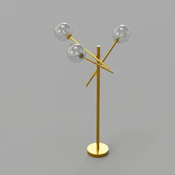 Urban Globe Lollipop Floor Lamp