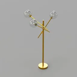 Urban Globe Lollipop Floor Lamp