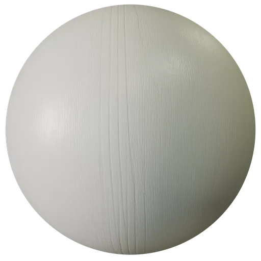 White Painted Wood