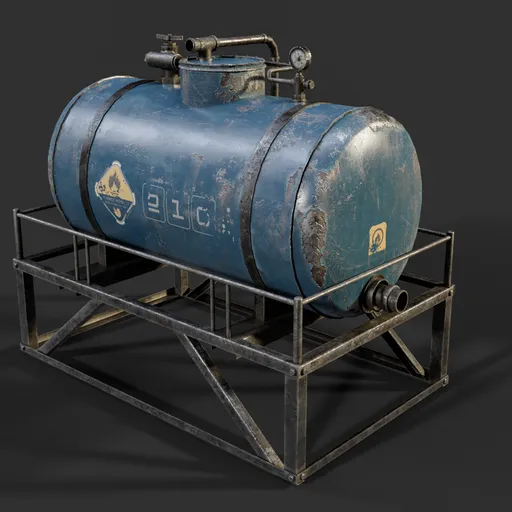 Industrial liquid tank