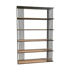 Modern Wooden Bookshelf