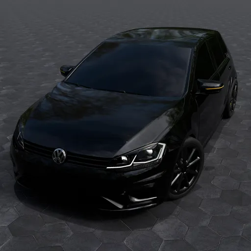 Volkswagen-golf-7-5-r(Rigged)