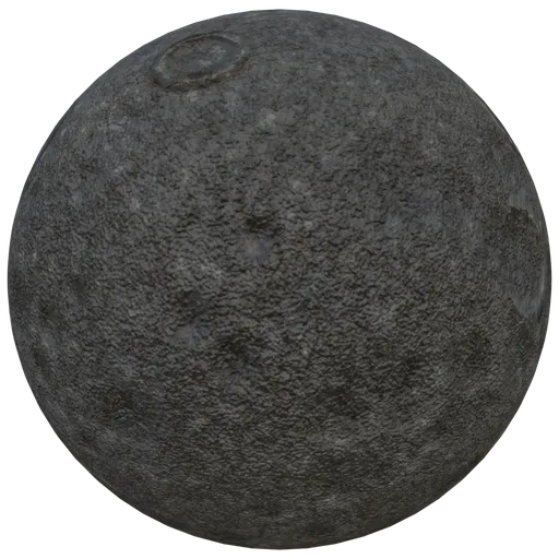 High-resolution PBR asteroid texture for 3D applications and Blender rendering.