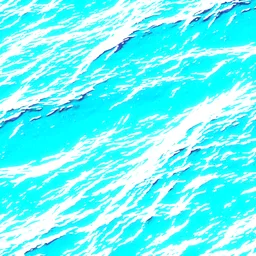 Stylized Anime Ocean Waves Texture