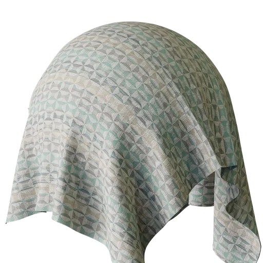 Geometric Duckegg Jacquard
