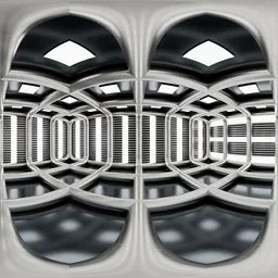 Abstract Metal Pipes