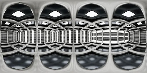 Abstract Metal Pipes